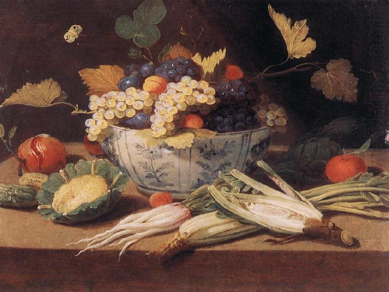 KESSEL, Jan van Still-life with Vegetables s china oil painting image